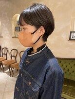 マッシュショート・ハンサムショート・イルミナカラー・銀座京橋