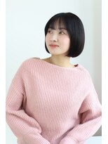 ヘアーアンドメイク エクリ 不動前店(Hair&Make equri)&nbsp;丸みボブ【目黒不動前】