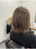 明るめの赤み消しブラウン!