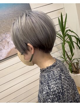 ラニハナクドウ(lanihana.kudo) +*~ブリーチカラー【ホワイトシルバー】~*+