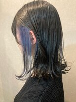 ガーデンヨコハマ(GARDEN YOKOHAMA) インナー イヤリングカラー ブルー グレー ブルージュ セミディ