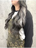シールエクステ/インナーエクステ/ホワイトアッシュグレージュ