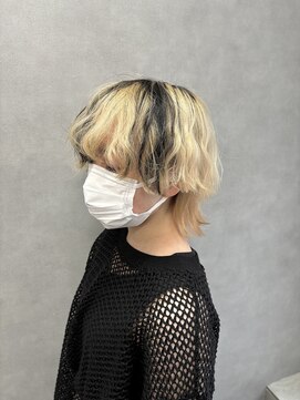 ヘアサロン ドットプラス 町田店(dot. plus) 【三輪 紗弓】デザインウルフ