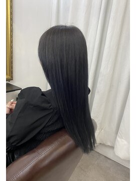 グランドライン(GRAND LINE) 《GRANDLINE友田千栄》ネイビーブラックカラー 韓国ヘア