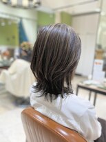 メグロ 相模大野(MEGURO) 白髪ぼかし/ミニウルフ/チェリーブラウン/ホワイトグレージュ11