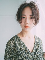 エム(EM) センターパートハンサムショート