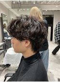 【シャドウパーマ】マッシュ/メンズパーマ/メンズカット/池袋