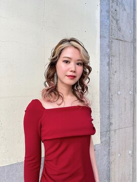 ステップボーンカット トーキョー(STEP BONE CUT TOKYO) 【ステップボーンカット】パーティヘアアレンジ