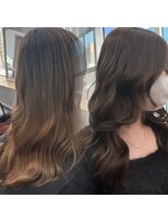 グランルッソ 岡山駅前(GRAN LUSSO)&nbsp;グレージュ/透明感カラー/