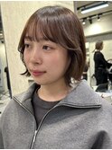 10代/タッセルボブ/レイヤーボブ/透明感カラー