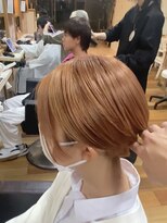 ゴリラビスケッツ(GORILLA BISCUITS)&nbsp;オレンジブラウン/ケアブリーチ/ダブルカラー