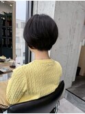 丸みショートカット