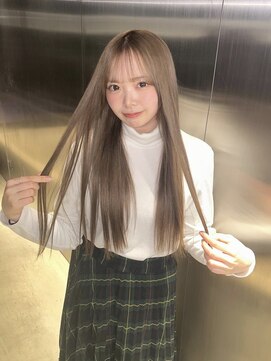 ペレ 栄店(PELE) イメチェン/ホワイトブロンド/外ハネボブ/美髪/栄