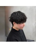 シャドーパーマ　メンズサロン　メンズカット