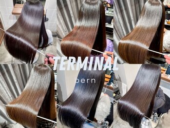 ベルン(bern)の写真/【スカイビル徒歩3分/全席半個室】全国で講習を行う縮毛矯正講師在籍店◎的確に頑固なクセを改善してくれる