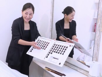 ヘアメイクラムネ(hair make ramune)の写真/スタッフ全員・経験豊富な「40代女性美容師」丁寧で優しく話しやすくて安心♪