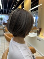 クオリス 上板橋店(QUALIS)&nbsp;30代40代◎秋のひし形ハイライト大人ショートボブ艶髪透明感