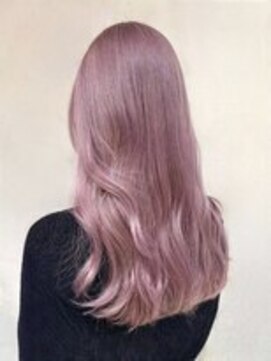 グラス 春吉2号店(glass) ケアブリーチ/ハイトーンカラー/ピンクカラー/ダブルカラー