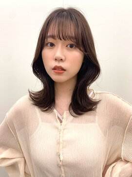 ロンドイディールバンダイ 新潟万代(Lond ideal) ミディアムくびれレイヤーオリーブベージュ