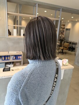 ロテ(LOTE.) 黒髪/クラゲヘアー/オリーブグレー/小顔/ココアベージュ/一宮