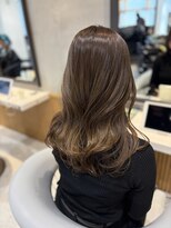 ロンドブルーム 天神大名店(Lond Bloom)&nbsp;ブリーチなしカラー/ベージュ/ブラウンカラー/福岡/10代20代30代