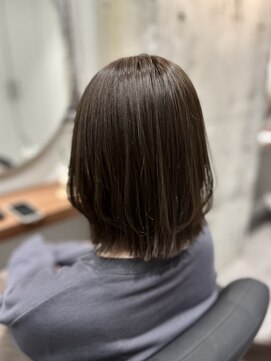 イルダバイグラッシー センター北(iluda by glassi) 外ハネボブ×透明感カラー【中村隆寛】