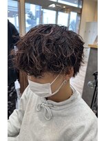 TELA HAIR 石岡店【テーラヘアー】【4月15日NEW OPEN（予定）】 &nbsp;メンズハイライト×ピンクアッシュ【TELA HAIR 石岡】