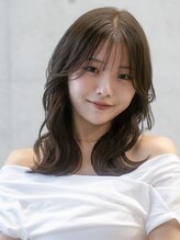 オーブ ヘアー フェアリー 鹿児島店(AUBE HAIR fairy)&nbsp;20代・30代_エアリーくびれミディ
