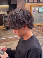 ブラック 横浜(BLUCK)&nbsp;【RYO指名限定】骨格矯正オーダーカット＋デザインパーマ