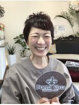ブエナビスタ ラグジュリアスヘア(Buena Vista luxurious hair) スパイラルパーマ風ショートレイヤー