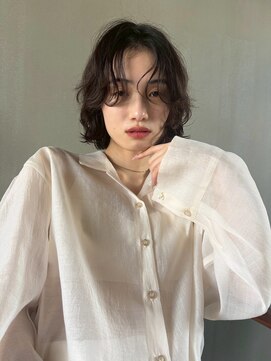 ビーヘアー 近鉄八尾店(Bee.hair) タッセルボブウルフボブマッシュウルフミディアムヘアカラー
