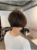 動きのあるボブ