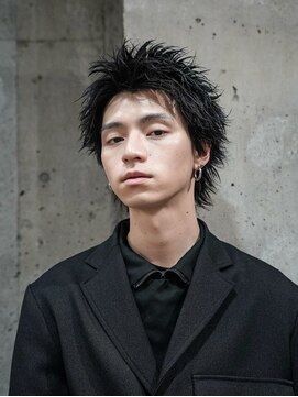 クオル キャスト 神戸三宮(QOL×cast) スパイキーショートメンズショートアップバング
