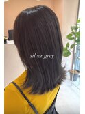 赤み消し＊silver gray 【nanami】