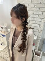 ディティカ ティア(Dityca tia) ふわふわサイド編みおろし