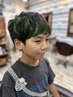 【学割U24】ジュニア男子限定小学生シャンプー・カット*指名料金無料