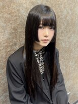グラスヘア 石垣店(Grass Hair)&nbsp;姫カット×黒髪ロング