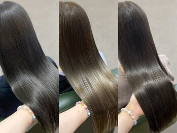 ビスヘア 北千住店(Vis Hair)の写真/髪質改善カラーが得意なサロン◇柔らかな色味×艶髪を叶える一人一人の肌色に合わせた特別レシピ♪[韓国]