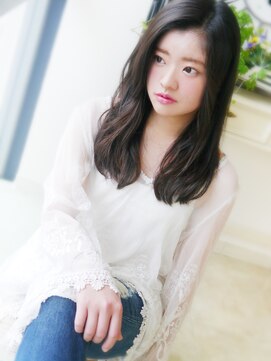 ジュレベール(JurerBelle) 【ジュレベール 松田】 大人ナチュラル女子ゆるふわセミディ