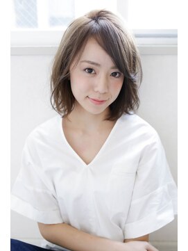 ロロネー 梅田(Lolonois) 【Lolonois梅田】透明感×ナチュラルボブ(藤岡なおき)