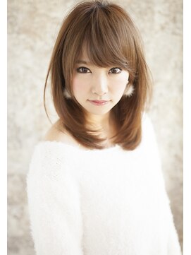 ローラン(ROULAND) 【マイナス５歳を叶えるミディ】【ワイドバングモーブカラー】