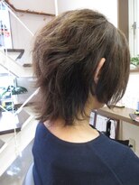 コアフィールフィス(COIFFURE fils) 【見附・今町】無造作アシンメトリーウルフ