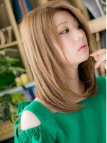 カバーヘア ブリス 戸田公園西口店(COVER HAIR bliss)&nbsp;外国人風クリアカラー小顔ナチュラルストレート10代20代30代★4!