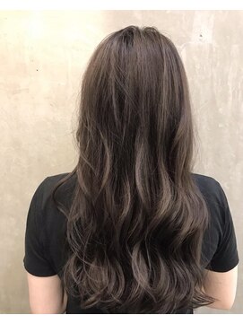 モードケイズ 尼崎店(MODE K's) シークレットハイライトアッシュグレージュカラー