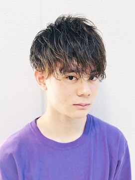 キアラ(Kchiara) スパイラルパーマ×刈り上げ×クラウドマッシュ