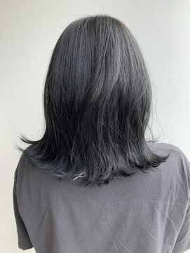 美容室 アイディー i-dee ☆ネイビーカラー☆