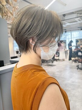 ジアン テラス(GIEN TERRASSE) #すきバサミ無し #オリーブベージュ #ショートヘア #ショート