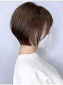 30代40代50代◎大人ナチュラルレイヤーショートボブ 表参道 橋本