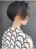 【morio池袋】刈り上げ×インナーカラー×ショートヘア♪