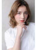 カッパーブラウンハイライトボブウルフヘアY浦和10代20代30代